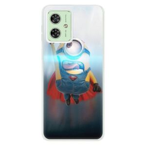 Silikonové pouzdro iSaprio - Mimons Superman 02 - Motorola Moto G54 5G / G54 5G Power Edition obraz