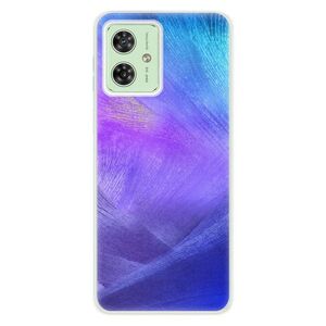 Silikonové pouzdro iSaprio - Purple Feathers - Motorola Moto G54 5G / G54 5G Power Edition obraz