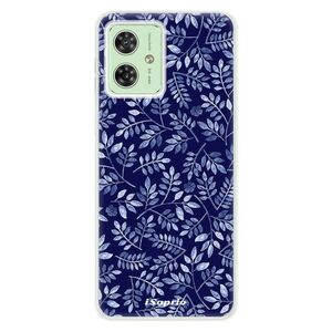 Silikonové pouzdro iSaprio - Blue Leaves 05 - Motorola Moto G54 5G / G54 5G Power Edition obraz