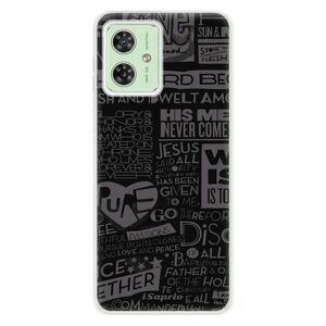 Silikonové pouzdro iSaprio - Text 01 - Motorola Moto G54 5G / G54 5G Power Edition obraz