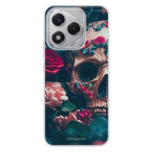Silikonové pouzdro iSaprio - Skull in Roses - Honor 400 Lite obraz