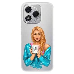 Silikonové pouzdro iSaprio - Coffe Now - Redhead - Honor 400 Lite obraz