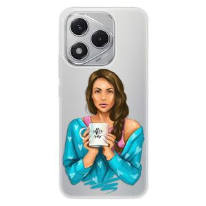 Silikonové pouzdro iSaprio - Coffe Now - Brunette - Honor 400 Lite obraz