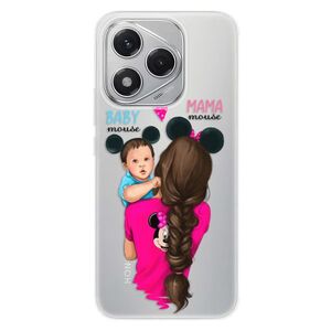 Silikonové pouzdro iSaprio - Mama Mouse Brunette and Boy - Honor 400 Lite obraz