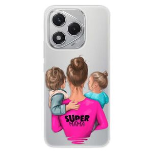 Silikonové pouzdro iSaprio - Super Mama - Boy and Girl - Honor 400 Lite obraz