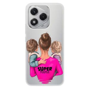 Silikonové pouzdro iSaprio - Super Mama - Two Boys - Honor 400 Lite obraz