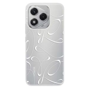 Silikonové pouzdro iSaprio - Fancy - white - Honor 400 Lite obraz