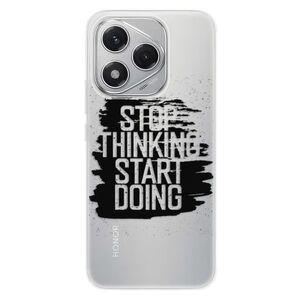 Silikonové pouzdro iSaprio - Start Doing - black - Honor 400 Lite obraz