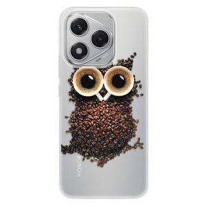 Silikonové pouzdro iSaprio - Owl And Coffee - Honor 400 Lite obraz