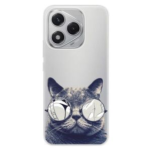 Silikonové pouzdro iSaprio - Crazy Cat 01 - Honor 400 Lite obraz