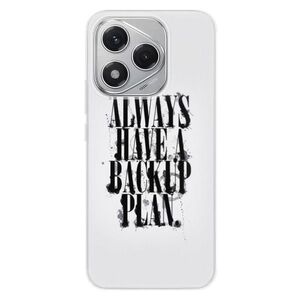 Silikonové pouzdro iSaprio - Backup Plan - Honor 400 Lite obraz