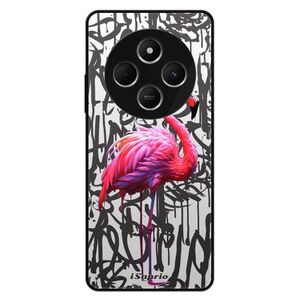 Lesklé pouzdro Exclusive iSaprio - Flamingo Graffiti - Xiaomi Redmi 14C / Poco C75 obraz