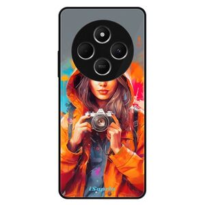 Lesklé pouzdro Exclusive iSaprio - Girl with Camera - Xiaomi Redmi 14C / Poco C75 obraz