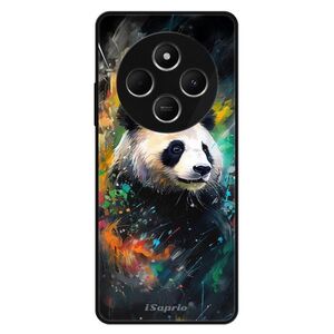 Lesklé pouzdro Exclusive iSaprio - Abstract Panda - Xiaomi Redmi 14C / Poco C75 obraz