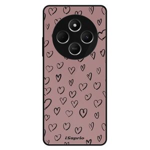 Lesklé pouzdro Exclusive iSaprio - Heart Dark - Xiaomi Redmi 14C / Poco C75 obraz