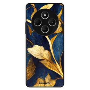 Lesklé pouzdro Exclusive iSaprio - Gold Leaves - Xiaomi Redmi 14C / Poco C75 obraz