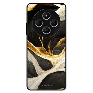 Lesklé pouzdro Exclusive iSaprio - Black and Gold - Xiaomi Redmi 14C / Poco C75 obraz