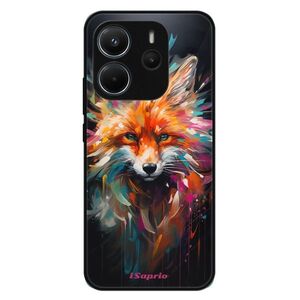 Lesklé pouzdro Exclusive iSaprio - Neon Fox - Xiaomi Redmi Note 14 obraz