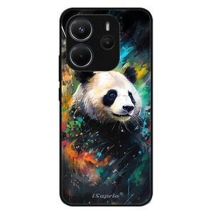 Lesklé pouzdro Exclusive iSaprio - Abstract Panda - Xiaomi Redmi Note 14 obraz
