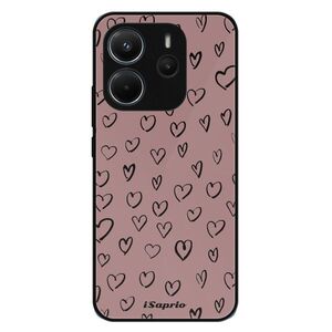 Lesklé pouzdro Exclusive iSaprio - Heart Dark - Xiaomi Redmi Note 14 obraz