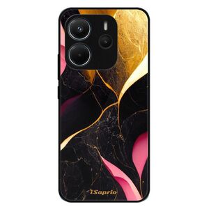 Lesklé pouzdro Exclusive iSaprio - Gold Pink Marble - Xiaomi Redmi Note 14 obraz