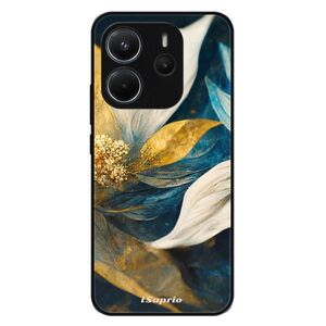 Lesklé pouzdro Exclusive iSaprio - Gold Petals - Xiaomi Redmi Note 14 obraz