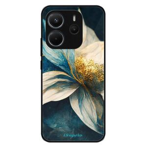Lesklé pouzdro Exclusive iSaprio - Blue Petals - Xiaomi Redmi Note 14 obraz