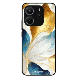 Lesklé pouzdro Exclusive iSaprio - Blue Leaves - Xiaomi Redmi Note 14 obraz