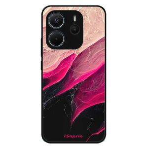 Lesklé pouzdro Exclusive iSaprio - Black and Pink - Xiaomi Redmi Note 14 obraz