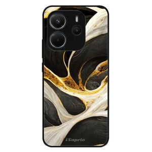 Lesklé pouzdro Exclusive iSaprio - Black and Gold - Xiaomi Redmi Note 14 obraz