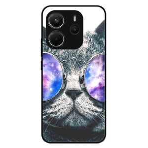 Lesklé pouzdro Exclusive iSaprio - Galaxy Cat - Xiaomi Redmi Note 14 obraz