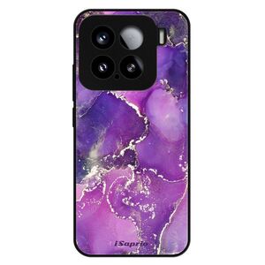 Lesklé pouzdro Exclusive iSaprio - Purple Marble 10 - Xiaomi 15 obraz
