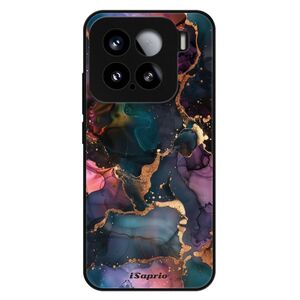 Lesklé pouzdro Exclusive iSaprio - Dark Marble 10 - Xiaomi 15 obraz