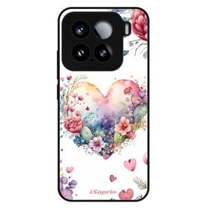 Lesklé pouzdro Exclusive iSaprio - Floral Heart - Xiaomi 15 obraz