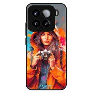 Lesklé pouzdro Exclusive iSaprio - Girl with Camera - Xiaomi 15 obraz