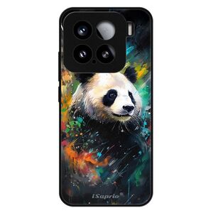 Lesklé pouzdro Exclusive iSaprio - Abstract Panda - Xiaomi 15 obraz