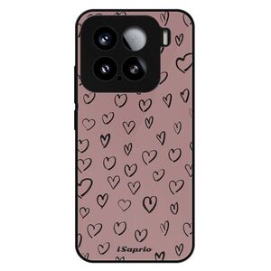 Lesklé pouzdro Exclusive iSaprio - Heart Dark - Xiaomi 15 obraz