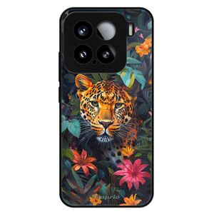 Lesklé pouzdro Exclusive iSaprio - Flower Jaguar - Xiaomi 15 obraz