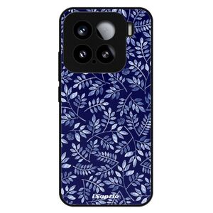 Lesklé pouzdro Exclusive iSaprio - Blue Leaves 05 - Xiaomi 15 obraz