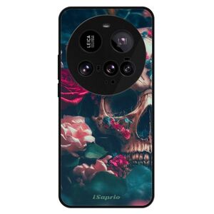 Lesklé pouzdro Exclusive iSaprio - Skull in Roses - Xiaomi 15 Ultra obraz