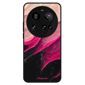 Lesklé pouzdro Exclusive iSaprio - Black and Pink - Xiaomi 15 Ultra obraz
