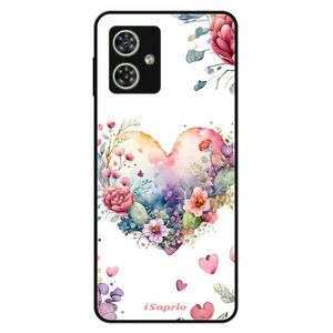 Lesklé pouzdro Exclusive iSaprio - Floral Heart - Motorola Moto G54 5G / G54 5G Power Edition obraz