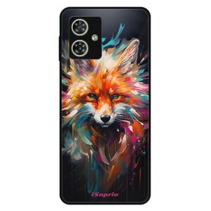 Lesklé pouzdro Exclusive iSaprio - Neon Fox - Motorola Moto G54 5G / G54 5G Power Edition obraz