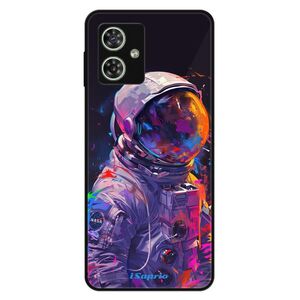 Lesklé pouzdro Exclusive iSaprio - Neon Astronaut - Motorola Moto G54 5G / G54 5G Power Edition obraz