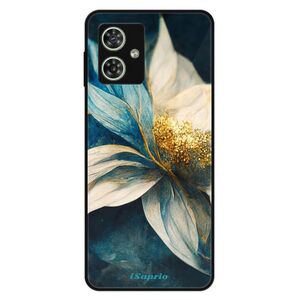 Lesklé pouzdro Exclusive iSaprio - Blue Petals - Motorola Moto G54 5G / G54 5G Power Edition obraz