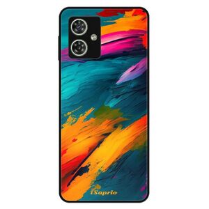 Lesklé pouzdro Exclusive iSaprio - Blue Paint - Motorola Moto G54 5G / G54 5G Power Edition obraz