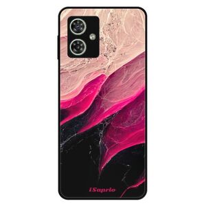 Lesklé pouzdro Exclusive iSaprio - Black and Pink - Motorola Moto G54 5G / G54 5G Power Edition obraz