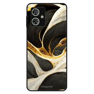 Lesklé pouzdro Exclusive iSaprio - Black and Gold - Motorola Moto G54 5G / G54 5G Power Edition obraz