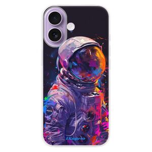 Silikonové pouzdro iSaprio - Neon Astronaut - iPhone 17 obraz