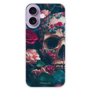Silikonové pouzdro iSaprio - Skull in Roses - iPhone 17 obraz